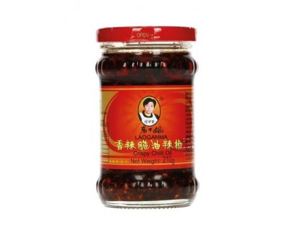 Lao Gan Ma chilli olej s křupavou cibulkou 210 g