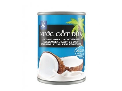 Kokosové mléko 20 - 22 % tuku 400 ml