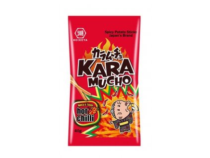 Bramborové tyčinky hot chilli Karamucho 40 g