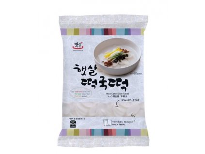 Rice cake plátky Tteokguk Tteok 600 g