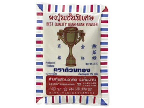 Levně Gold cup Agar bílý 25 g