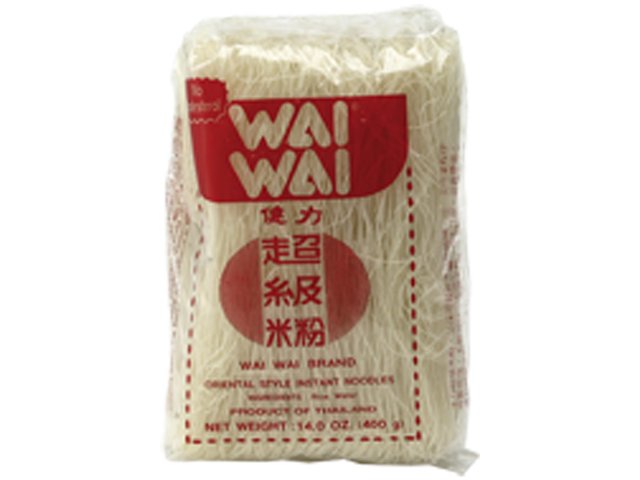 WAI WAI Vlasové nudle rýžové 400 g