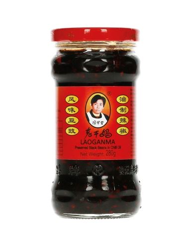 Levně Lao Gan Ma Fermentované sojové boby v chilli oleji 280 g