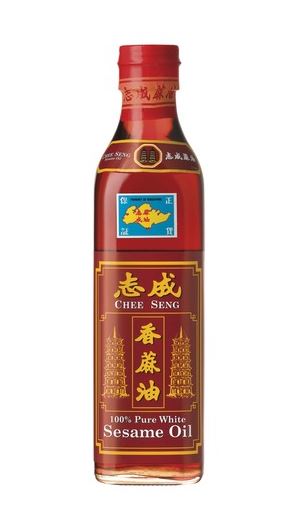 Chee Seng Bílý sezamový olej 375 ml