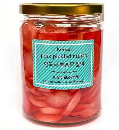 KimchiLove Nakládaná ředkvička Pink Picled Radish 480 g