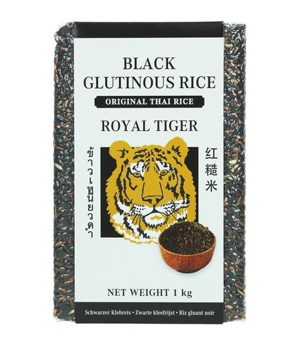 Royal Tiger černá lepkavá rýže 1 kg