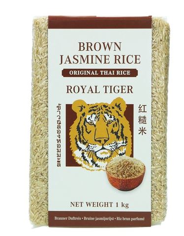 Royal Tiger hnědá jasmínová rýže 1 kg
