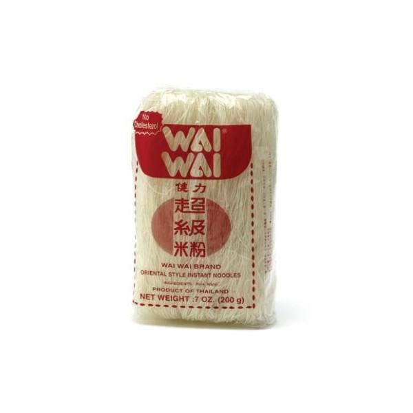 WAI WAI Vlasové nudle rýžové 200 g