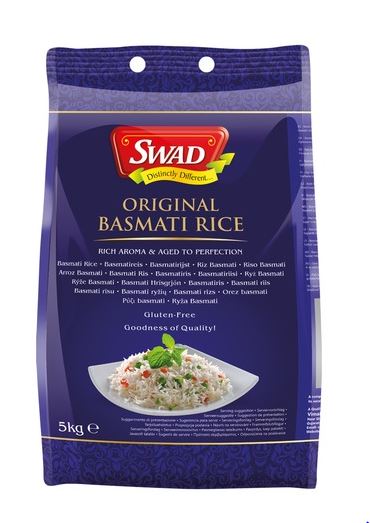 SWAD Basmati rýže 5 kg