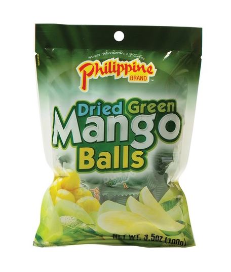 Philippine Brand Sušené zelené mango kuličky 100 g