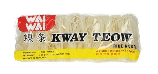 WAI WAI Instantní rýžové nudle Kway Teow 400 g