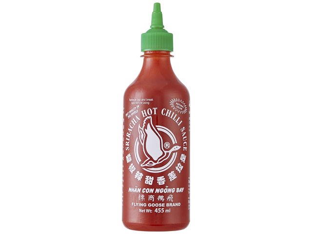 Levně FLYING GOOSE Sriracha chilli omáčka 455 ml