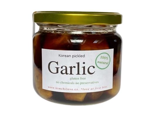 KimchiLove Korejský nakládaný česnek - Manul Changachi 320g