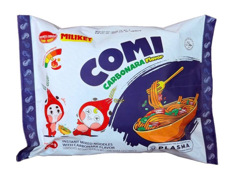 COLUSA-MILIKET Miliket COMI instantní nudle s příchutí Carbonara 120 g