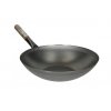 Pánev WOK ocelová 33 cm - ploché dno
