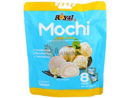 ROYAL FAMILY Mochi vanilkový krém 120g