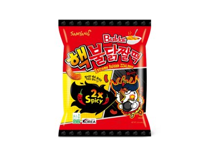 SAMYANG Snack extrémní buldak zzalduk 2X pikantní 80g