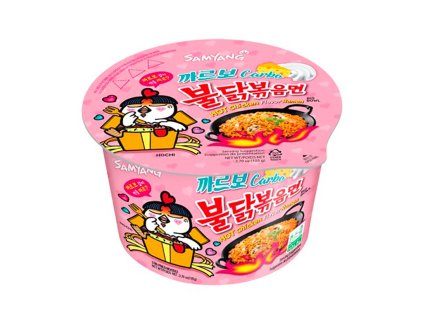SAMYANG Inst. pálivé nudle kuřecí Carbonara (miska) 105g