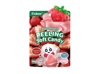 peeling soft candy jordbaer 75g cokoc
