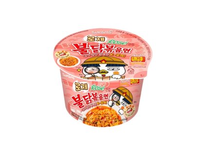 Samyang Buldak Ramen Rose Hot Chicken In A Bowl 105g KOR