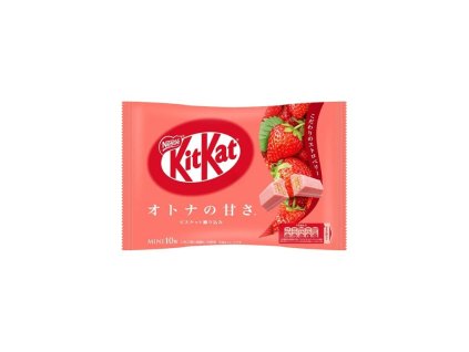 Kitkat Mini Jahoda (12x11,3g) 135,6g JAP