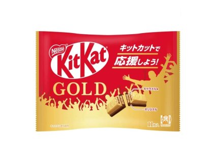 Kitkat MiniDouble Layered Gold Caramel (10x11,6g) 116g JAP
