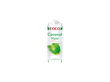 FOCO tetrapak - 100% kokosová voda 1L