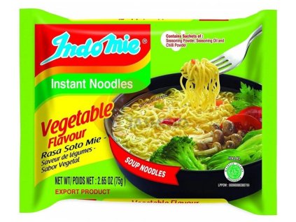 INDOMIE instantní nudle s příchutí zeleniny 75g