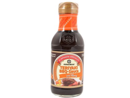 KIKKOMAN Teriyaki BBQ s medem 250ml