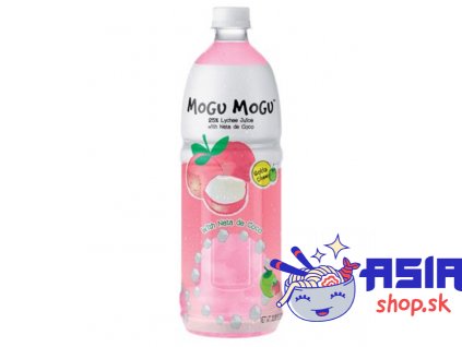 mogumogu lychee getrank mit nata de coco 1l