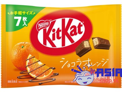 KitKat Mini Chocolate Orange prichut pomaranc 7 ks
