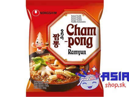nongshim champong ramen seafood 124g