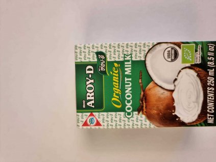 AROYD Kokosové mlieko ORGANIC tetra 250 ml
