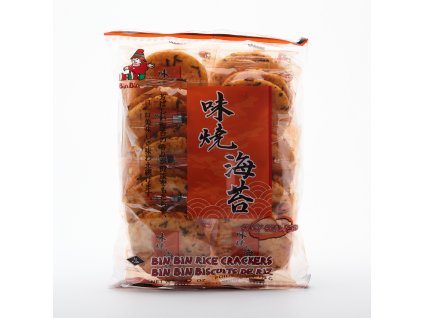 BINBIN Rice crackers spicy seaweed 135g