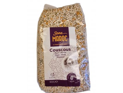 SENS MAROC Couscous Pearl tricolore 900 g