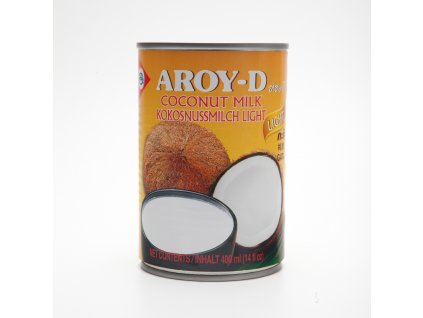 AROYD kokosove mlieko LIGHT zlte 400 ml