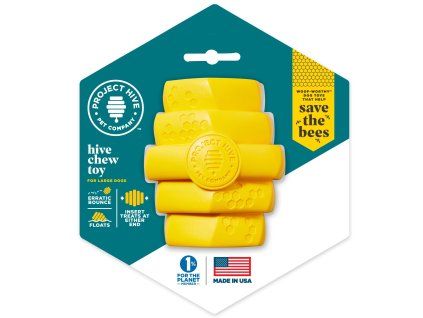 YELLOW CHEW TOY LARGE (10 PCS IN PACK)
