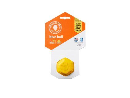 YELLOW DURABLE DOG BALL (15 PCS IN PACK)