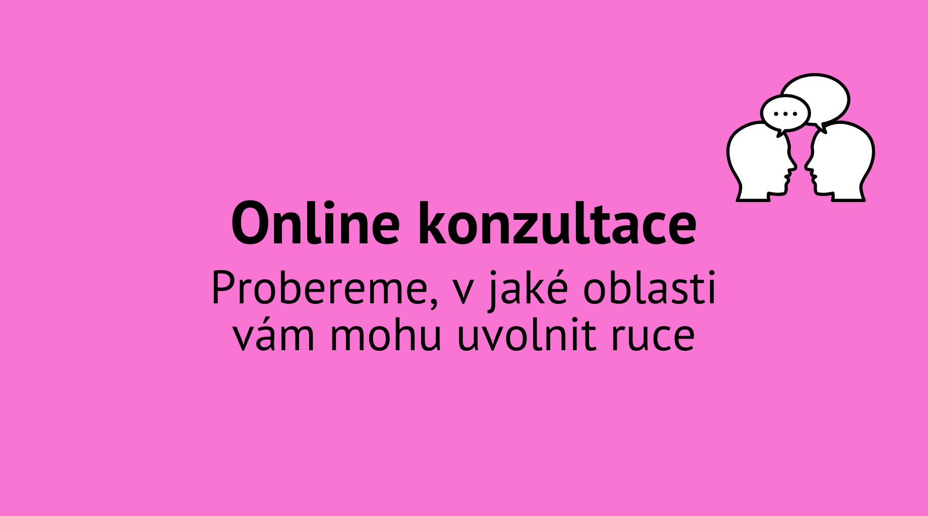Online konzultace
