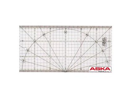 OLFA MQR 15x30 (NON-SLIP) - pravítko pro patchwork / v centimetrech