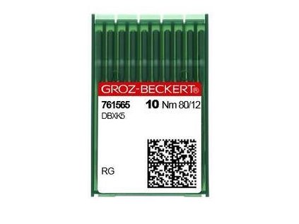 Jehly DBxK5/80 RG pro vyšívací stroj, balení 10 ks
