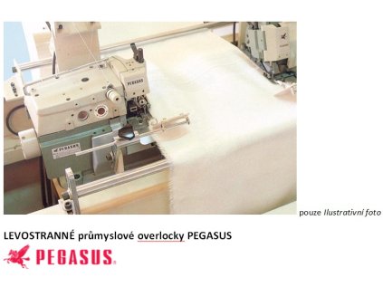 SS PE levostranne overlocky Pegasus