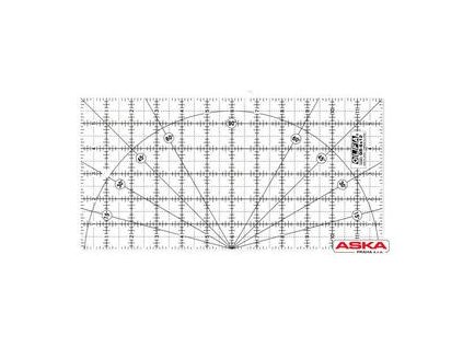 OLFA - Pravítko pro patchwork QR - 6" x 12" ( NON-SLIP )