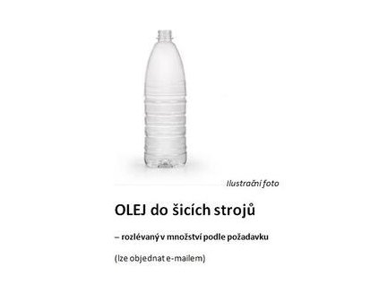 Olej pro šicí stroje - minerální - 1 l (jiné množství na dotaz)