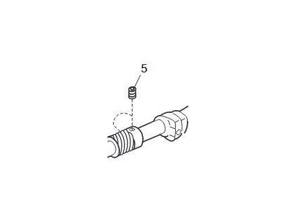 Šroub (hexagonal socket screw 4x6 (WP), č. 553245008  Janome