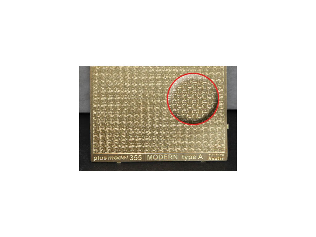 1/35 Engraved plate – modern type A