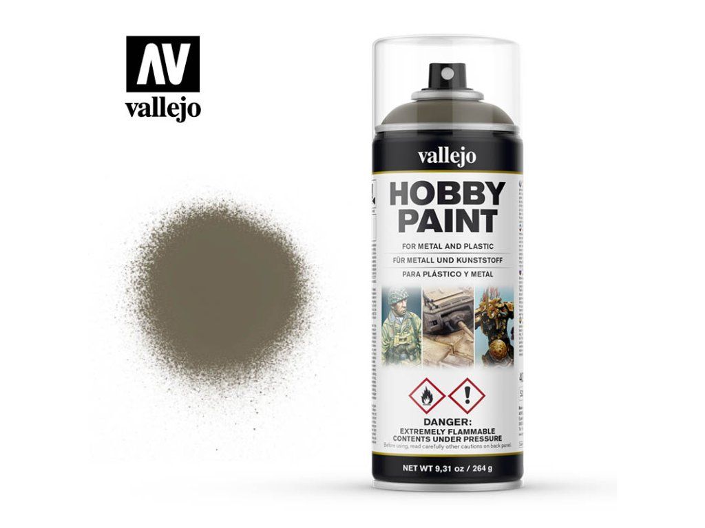 Vallejo Aerosol 28007 Russian Uniform Infantry Color Primer (400 ml)