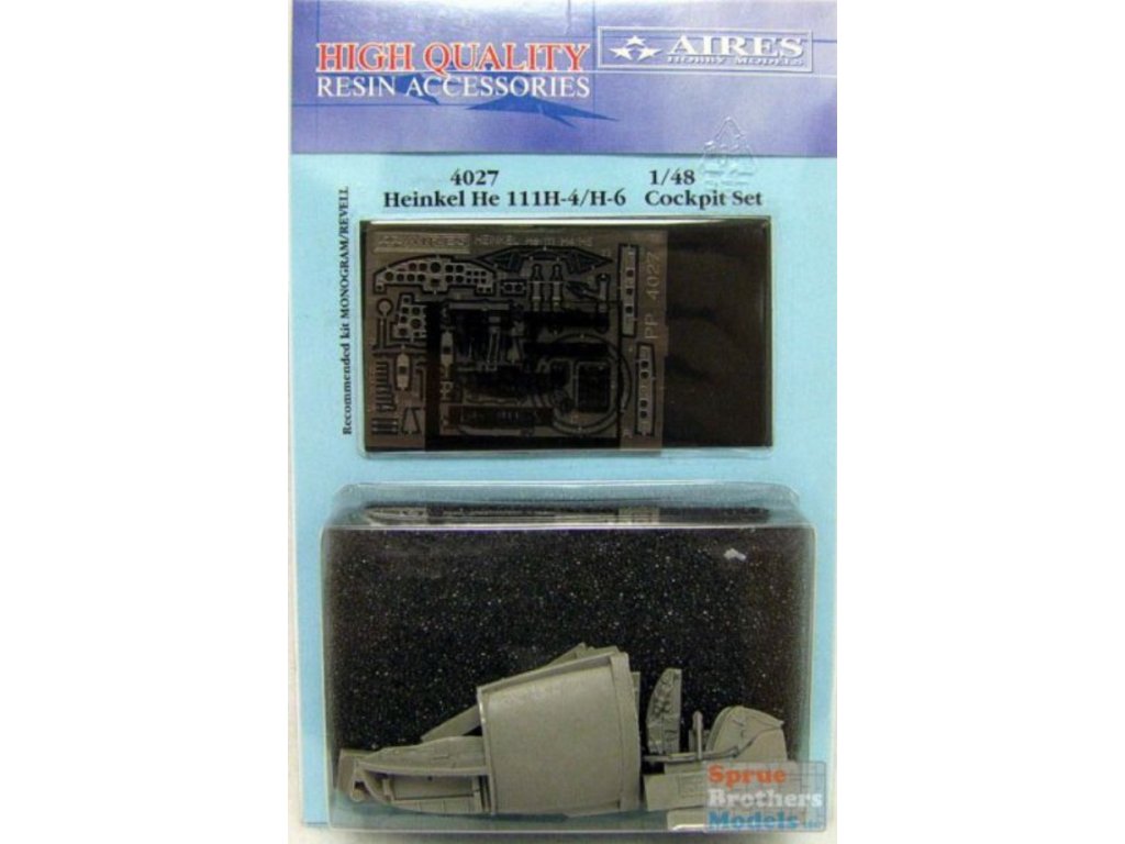 1/48 He 111H-4/H-6 cockpit set - REVELL / MONOGRAM