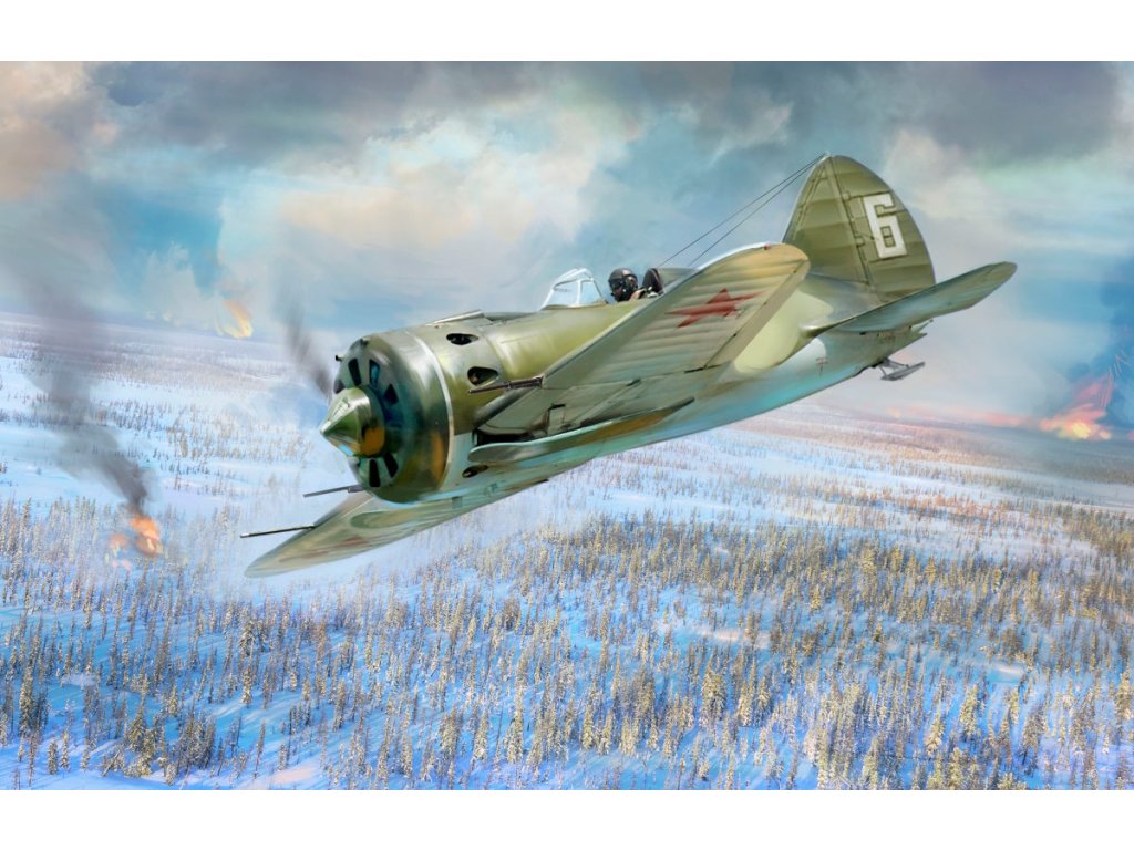 1/32 I-16 type 17, WWII Soviet Fighter