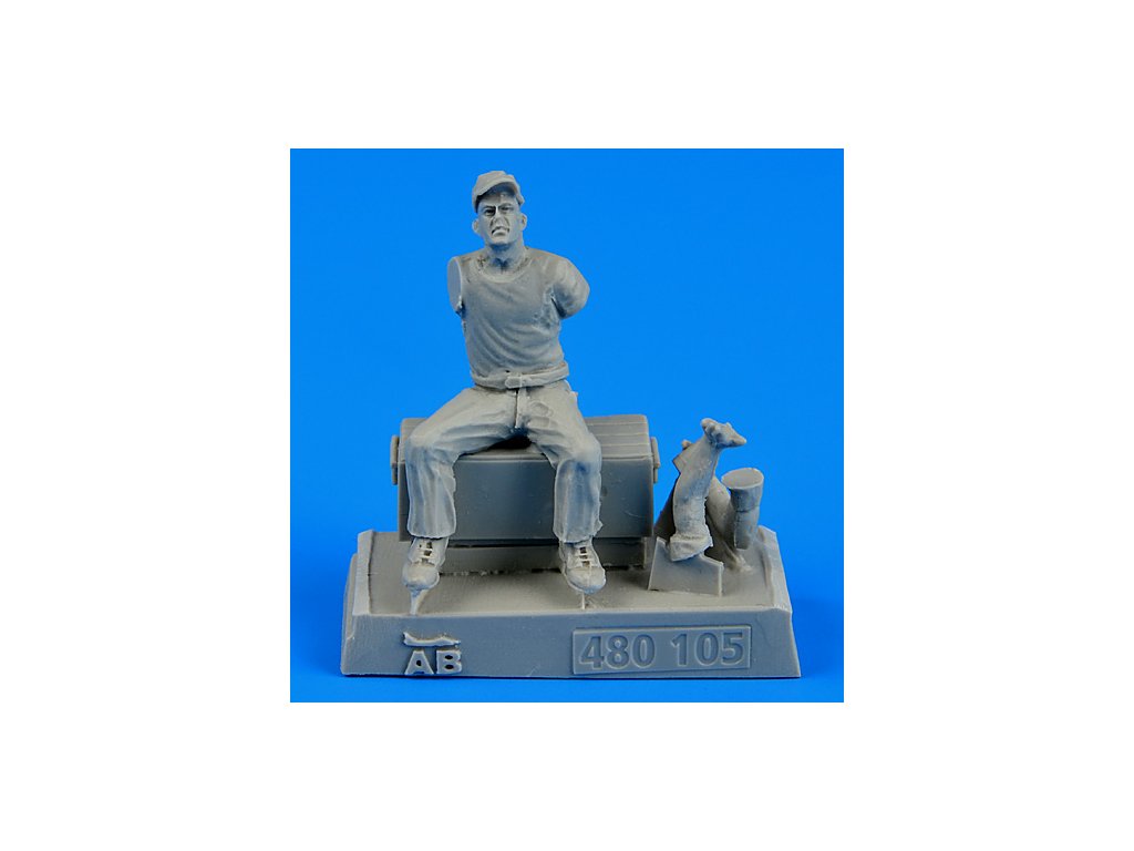 1/48 U.S. Army aircraft mechanic WWII - Pacific theatre